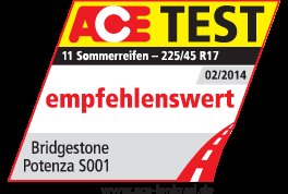 Bridgestone Potenza S001 Test