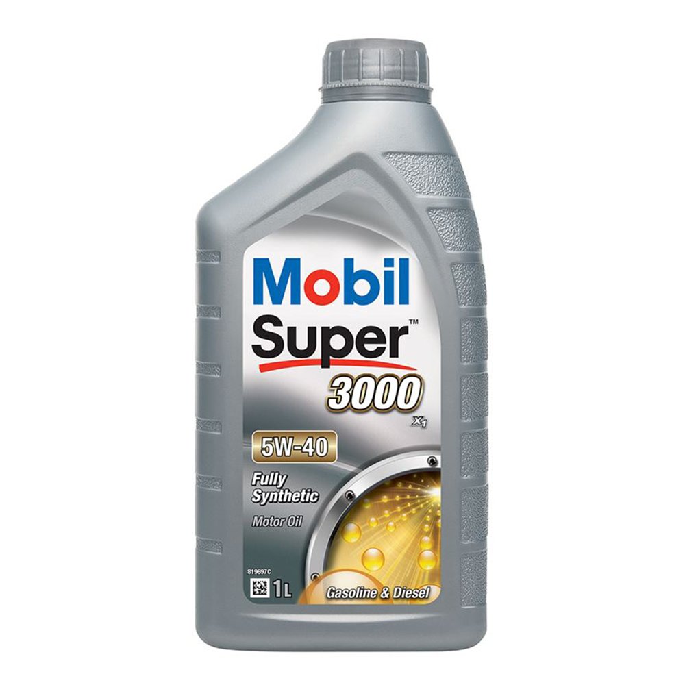 Mobil Super 3000 X1 5W-40 Tam Sentetik Motor Yağı 1 Litre