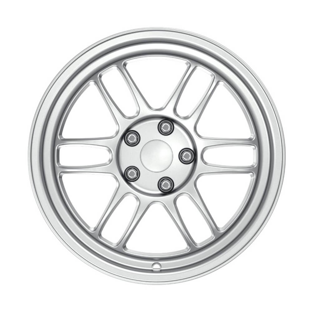 EMR DY488-09 8.0x18 5x100 ET30 CB73.1 Silver 18 inç Jant Takımı (4 Adet)