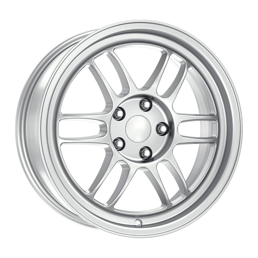DY Jant DY48 7.0x17 5x100 ET35 CB73.1 Silver 17 inç Jant Takımı (4 Adet)