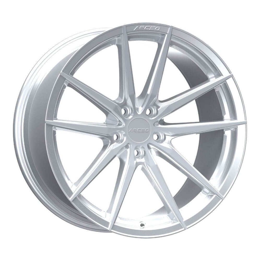 Arceo Monaco 18190-59 8.0x18 5x120 ET33 CB72.6 Silver Diamond 18 inç Jant Takımı (4 Adet)