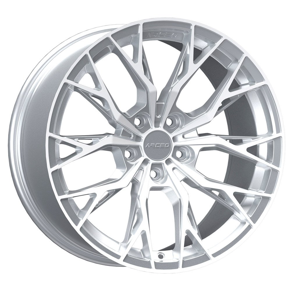 Arceo 18239-11 8.0x18 5x108 ET45 CB73.1 Silver Diamond 18 inç Jant Takımı (4 Adet)