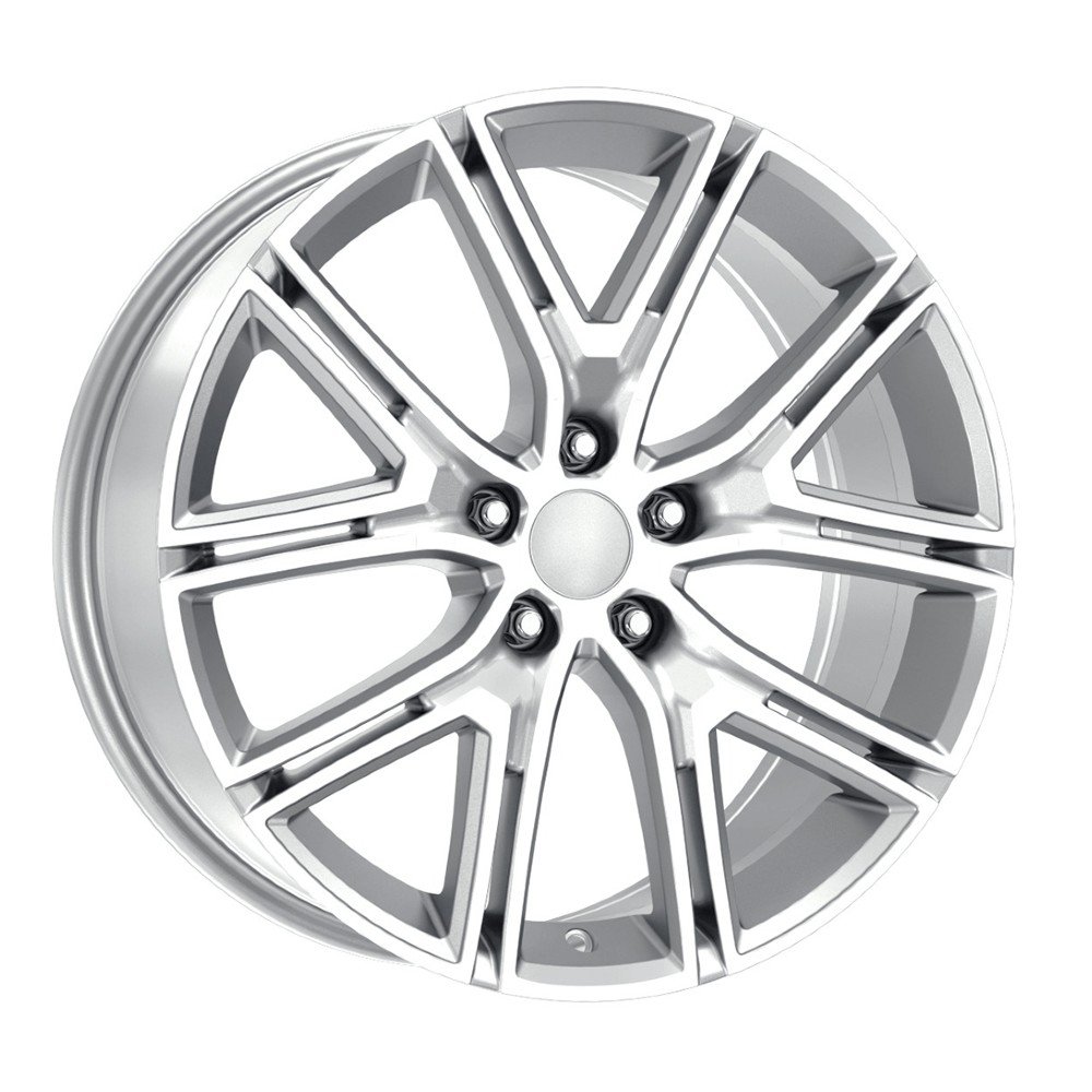 EMR DY758-02 8.0x18 5x108 ET50 CB63.4 Silver Diamond 18 inç Jant Takımı (4 Adet)