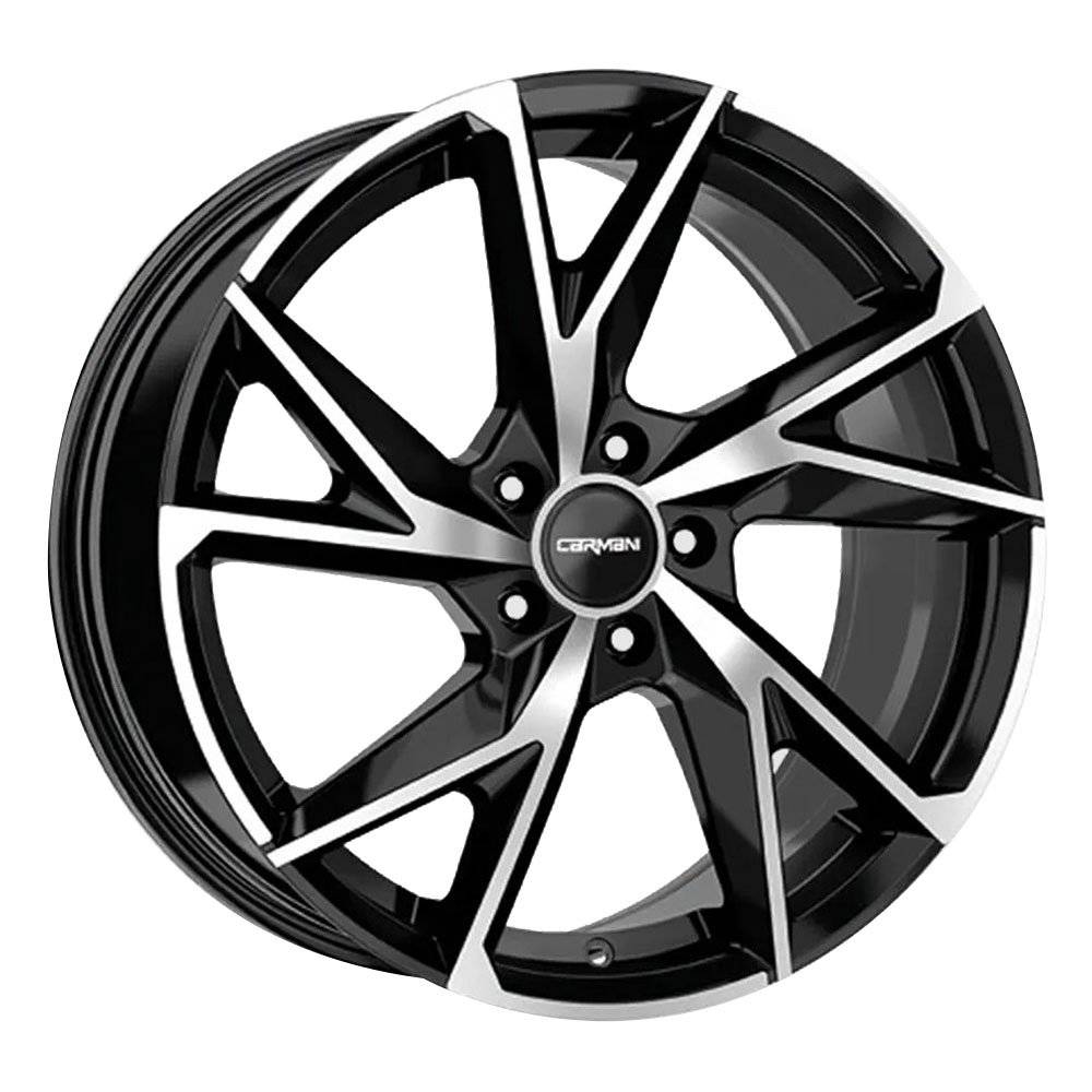 DY Jant CA23 8.5x19 5x112 ET45 CB66.6 Black Diamond 19 inç Jant Takımı (4 Adet)