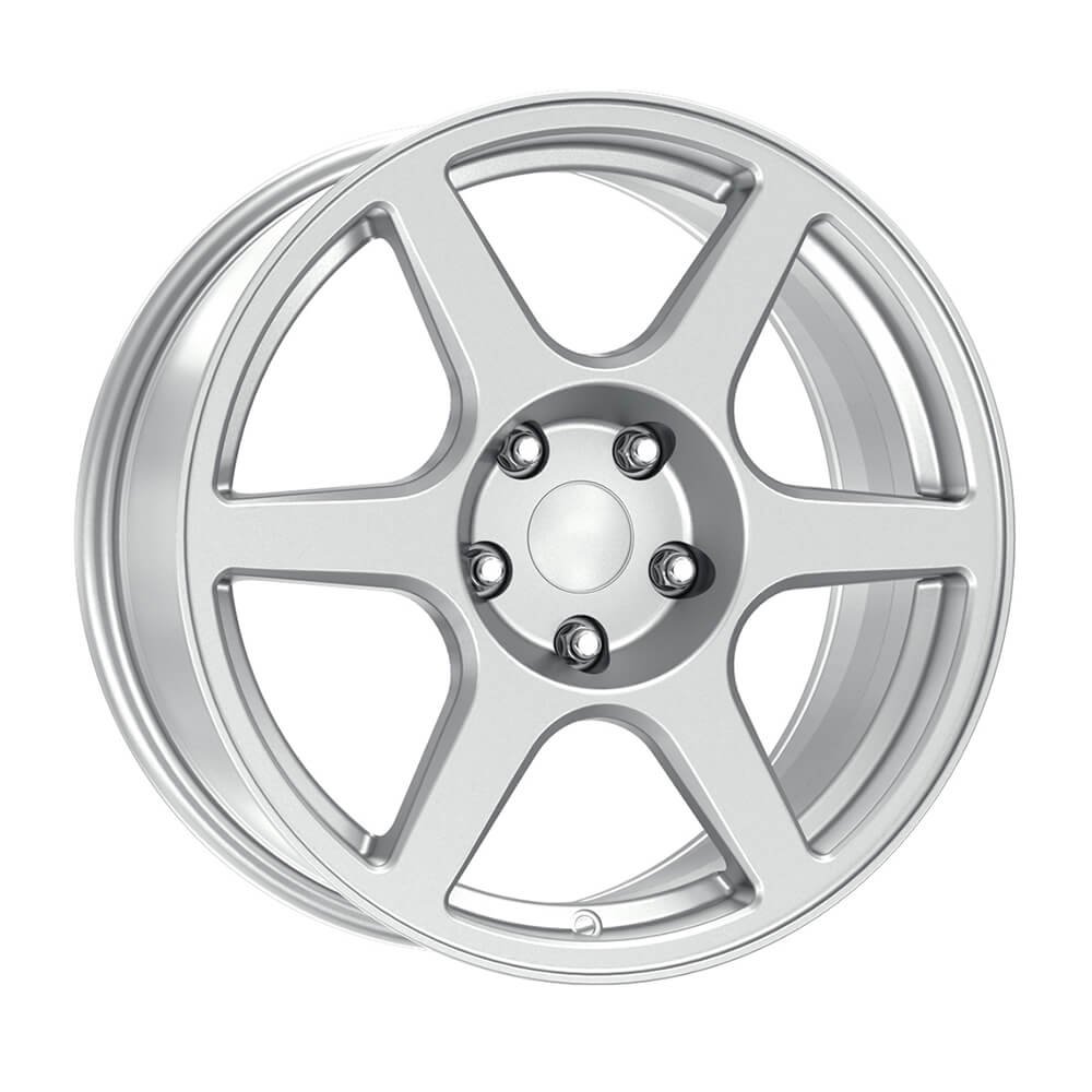 DY Jant DY466 7.0x16 5x100 ET40 CB73.1 Silver 16 inç Jant Takımı (4 Adet)