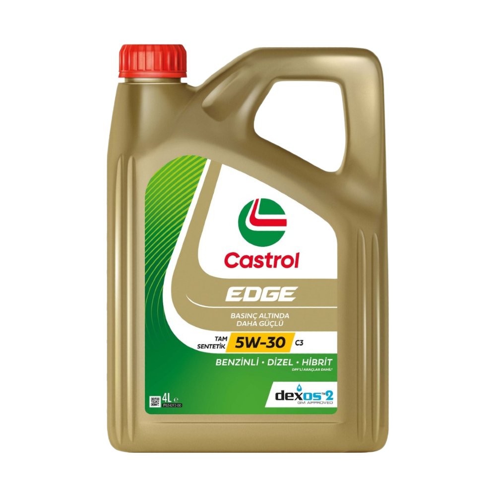 Castrol Edge 5W-30 C3 Tam Sentetik DPF Motor Yağı 4 Litre