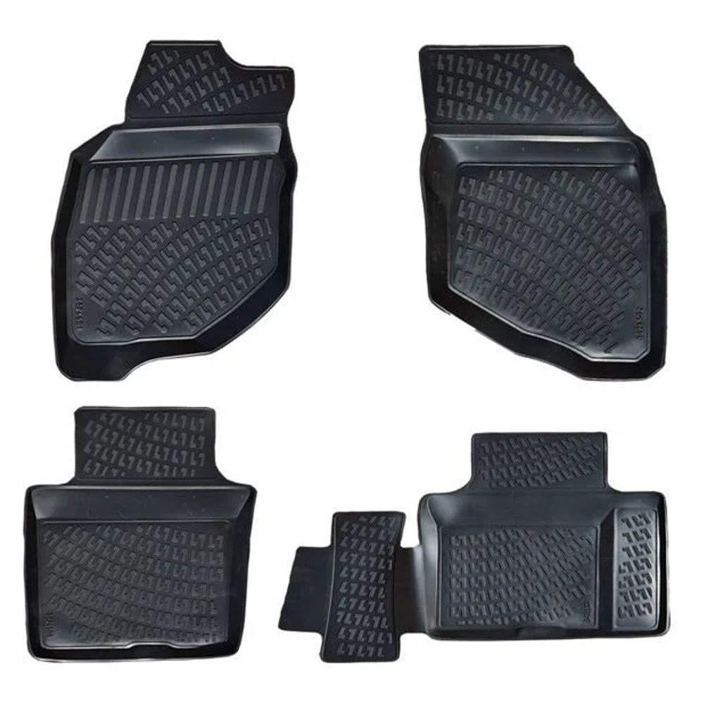 Rizline Honda City 2002-2008 Uyumlu 3D Havuzlu Paspas Siyah