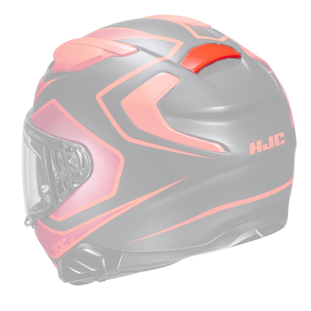 HJC F71 Kask Arka Havalandırma İnci Beyazı