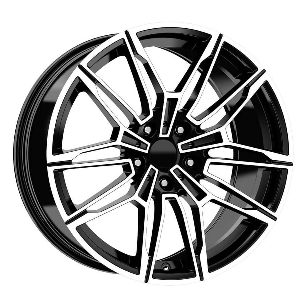 EMR DY929-04 8.5x19 5x120 ET33 CB72.6 Black Diamond 19 inç Jant Takımı (4 Adet)