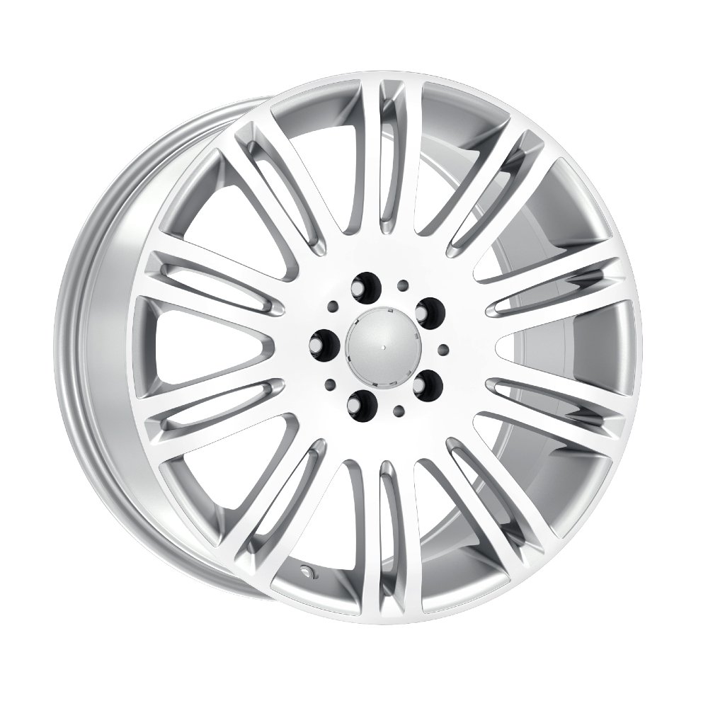 DY Jant DY328 9.0x18 5x112 ET39 CB66.6 Sparkle Silver Diamond 18 inç Jant Takımı (4 Adet)