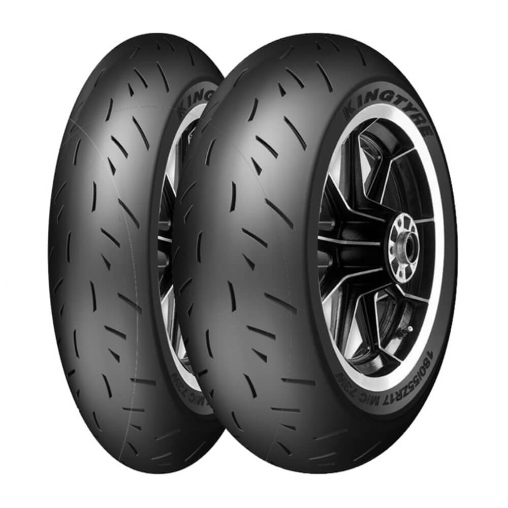 Kingtyre K905 Sport 100/80R17 130/70R17 RKS SRK125S Yazlık Ön Arka Lastik Seti