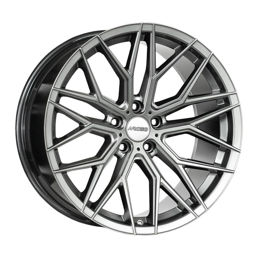 Arceo Valencia 9.0x21 -5x114.3 ET35 CB73.1 Silver Diamond 21 inç Jant Takımı (4 Adet)