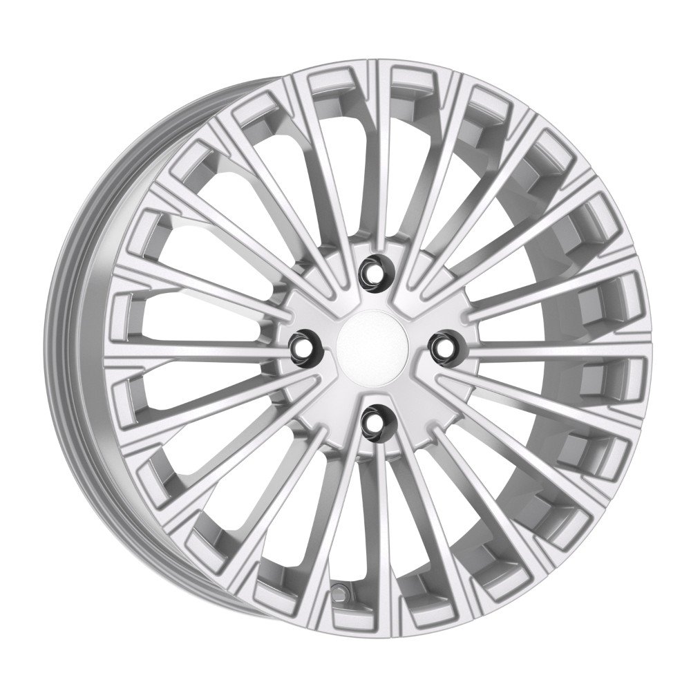 DY Jant DY1936 6.5x16 4x100 ET35 CB67.1 Silver 16 inç Jant Takımı (4 Adet)