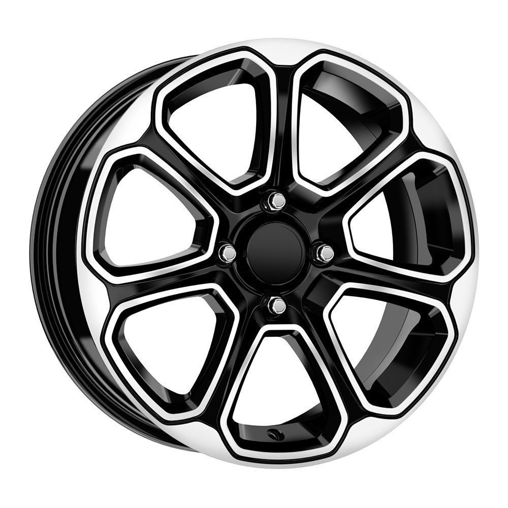 DY Jant DY152 6.0x15 4x100 ET35 CB67.1 Black Diamond 15 inç Jant Takımı (4 Adet)