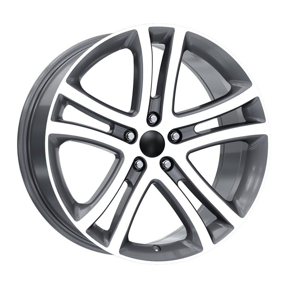 DY Jant DY54 7.5x17 5x100 ET35 CB73.1 Gun Metal Diamond 17 inç Jant Takımı (4 Adet)