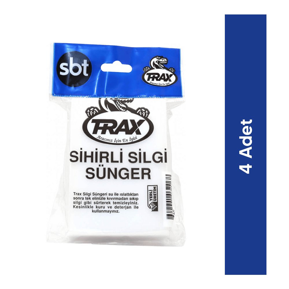 T-Rax Sihirli Silgi Sünger (4 Adet)