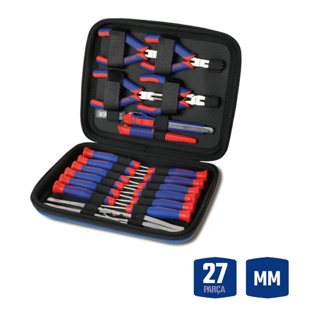 Workpro 27 Parça Profesyonel Hassas Tamir/Bakım Alet Seti