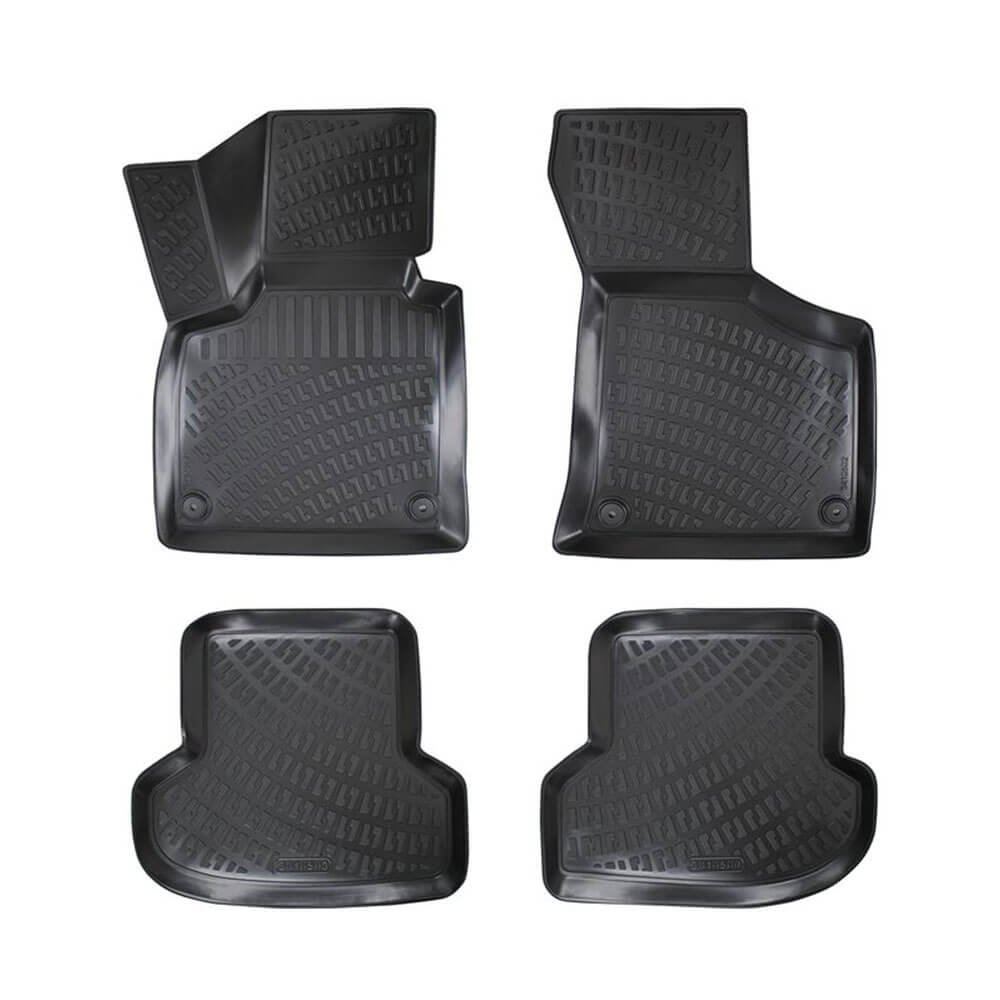 Rizline Audi A3 2003-2012 Uyumlu 3D Havuzlu Paspas Siyah