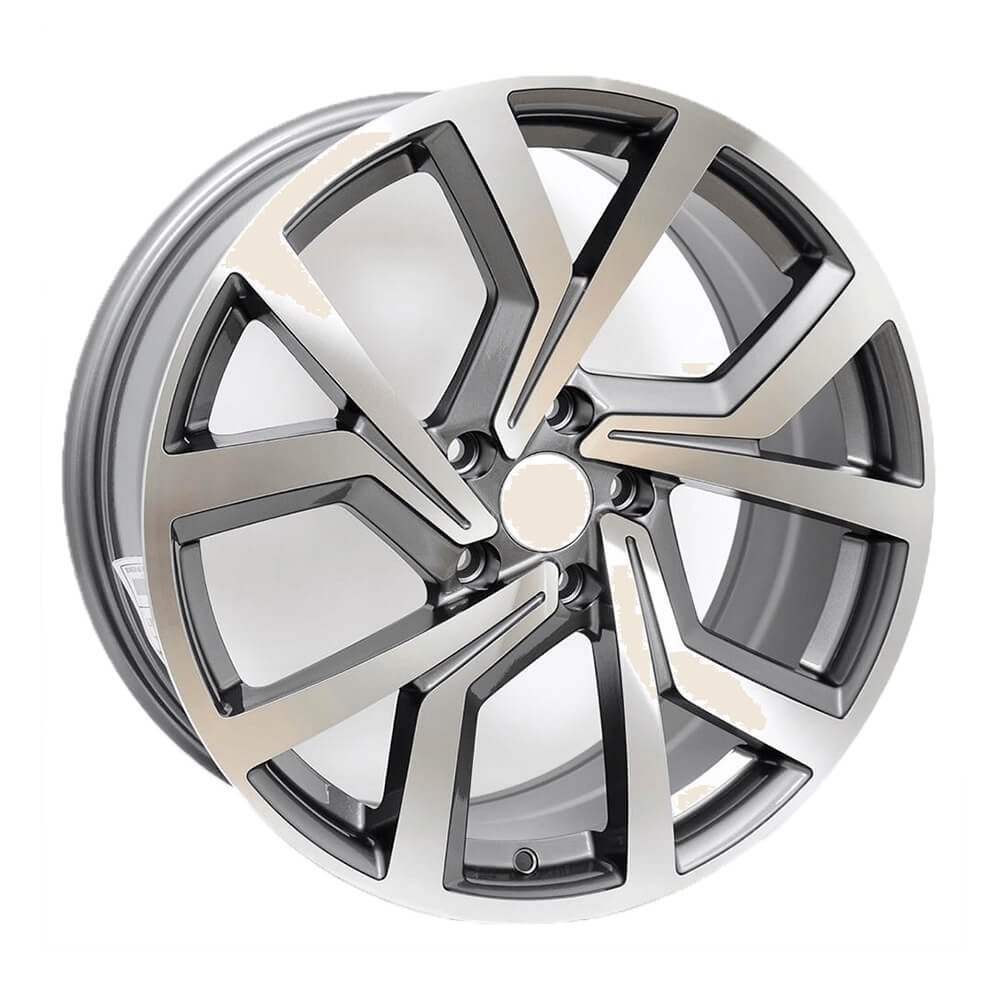 EMR DY238-04 8.0x18 5x100 ET45 CB57.1 Gun Metal Diamond 18 inç Jant Takımı (4 Adet)