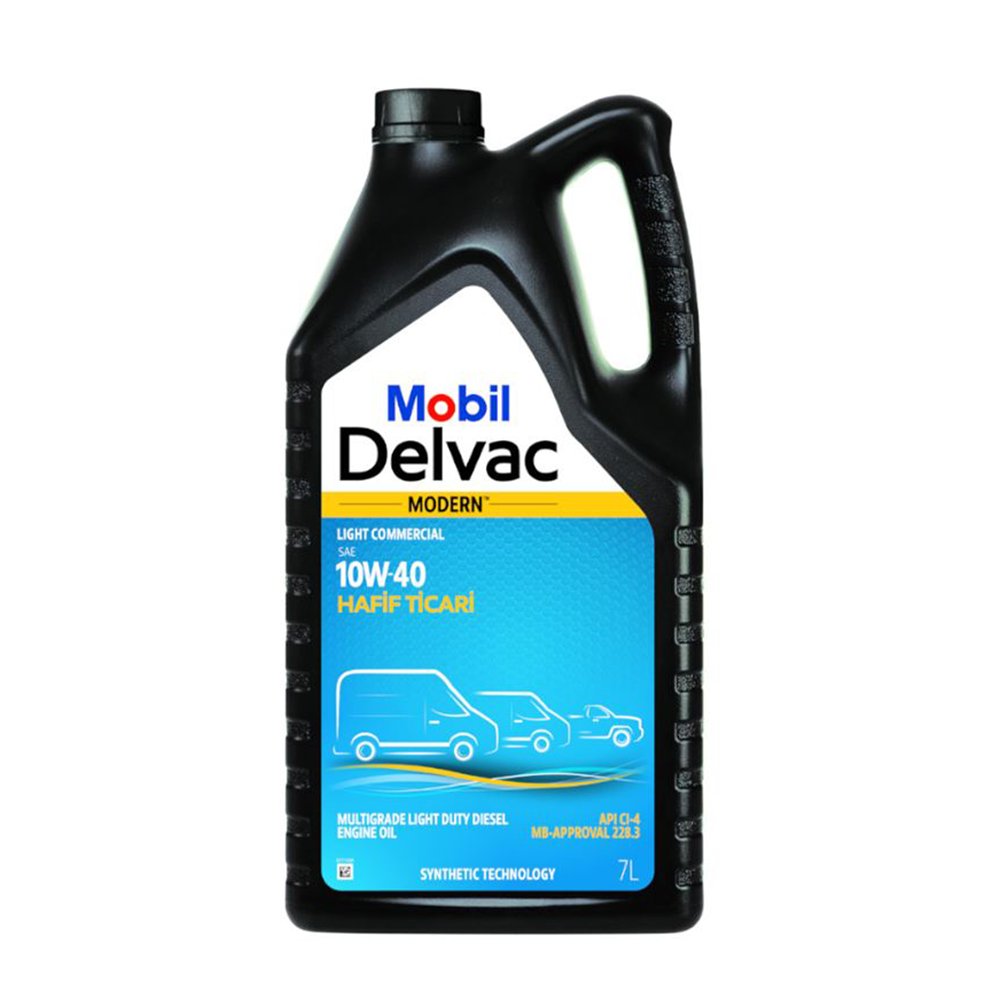 Mobil Delvac Modern 10W-40 Hafif Ticari Motor Yağı 7 Litre