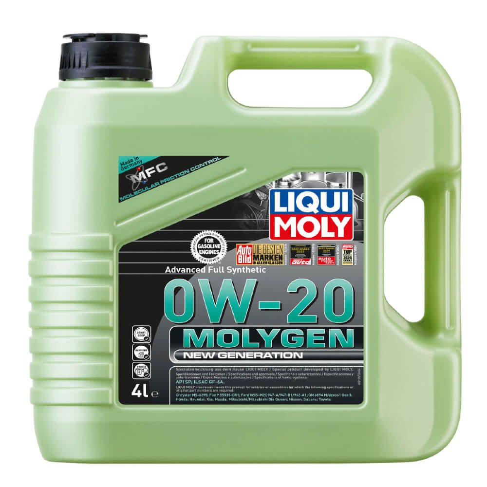 Liqui Moly Molygen New Generation 0W-20 Motor Yağı 4 Litre
