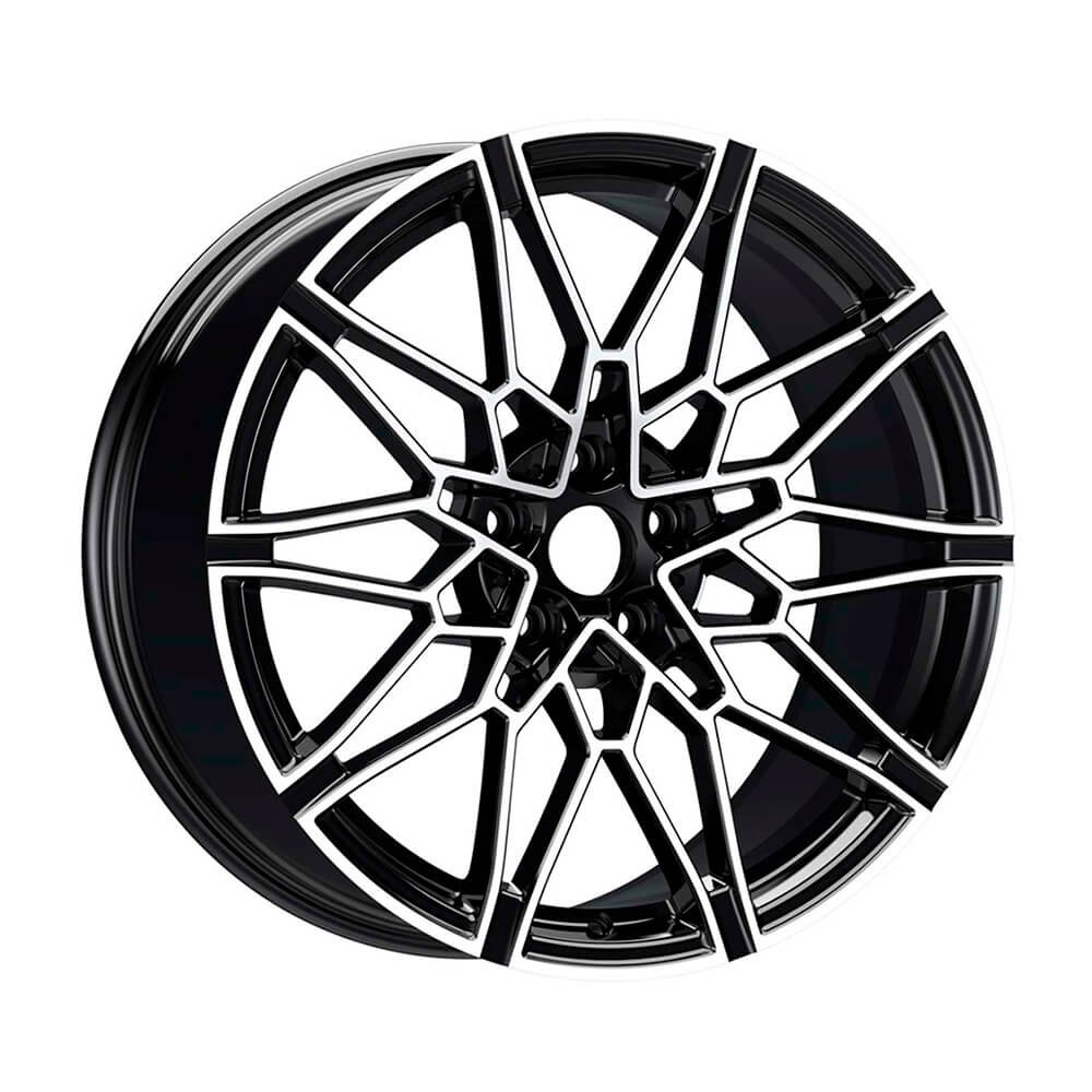 EMR A338-04 8.5x19 5x120 ET30 CB72.6 Black Diamond 19 inç Jant Takımı (4 Adet)