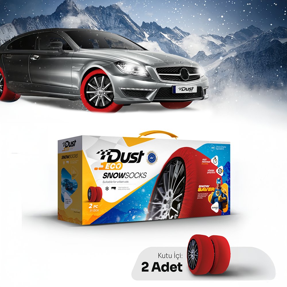 Dust Eco X-Small Kar Çorabı 185/55R14