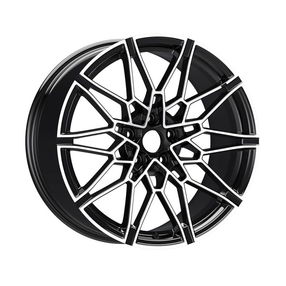 EMR A339-01 9.5x19 5x112 ET40 CB66.6 Black Diamond 19 inç Jant Takımı (4 Adet)