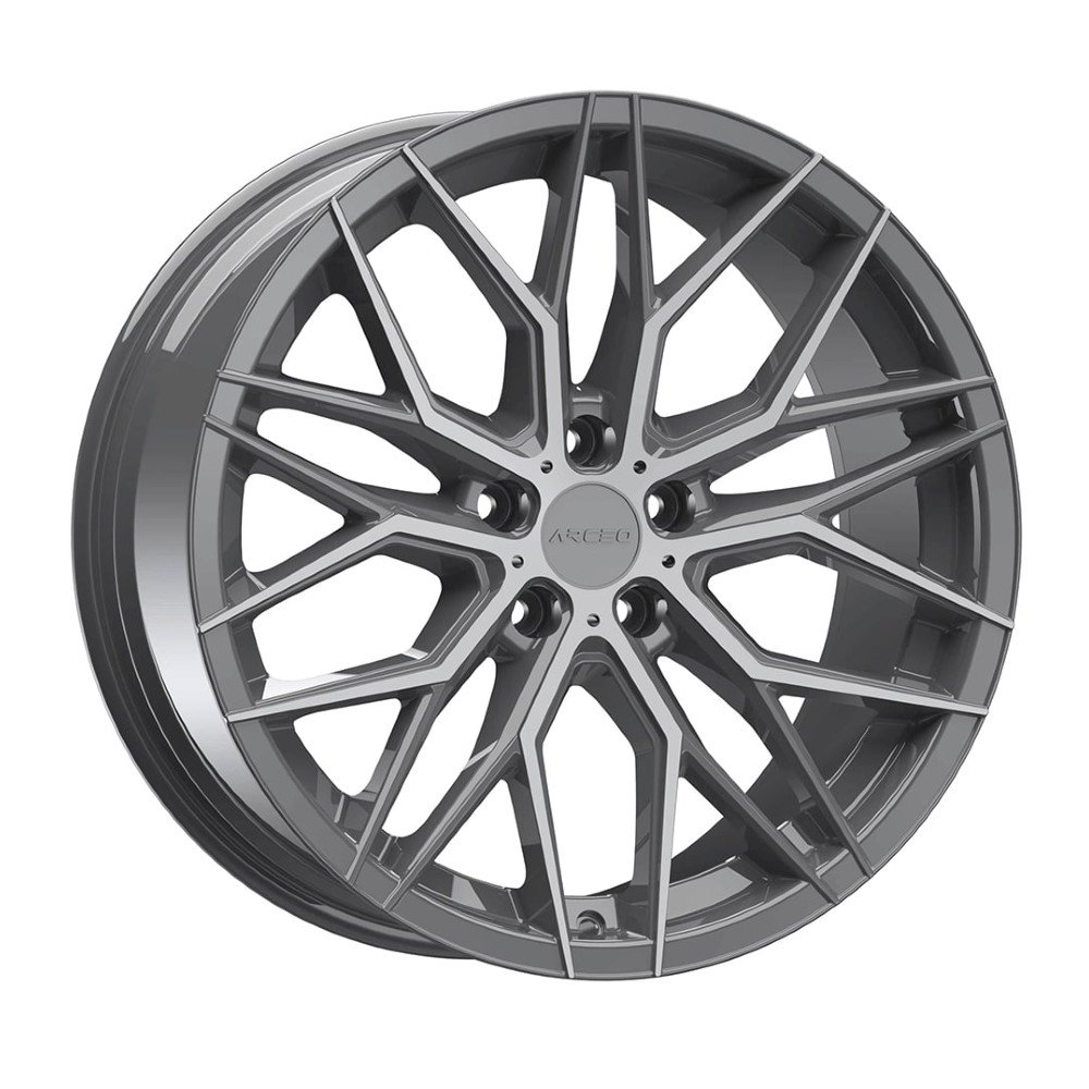Arceo Valencia 20141-08 10.0x20 5x112 ET40 CB73.1 Titan Diamond 20 inç Jant Takımı (4 Adet)
