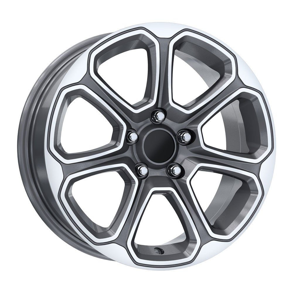 DY Jant DY152 6.0x15 5x108 ET35 CB67.1 Black Diamond 15 inç Jant Takımı (4 Adet)