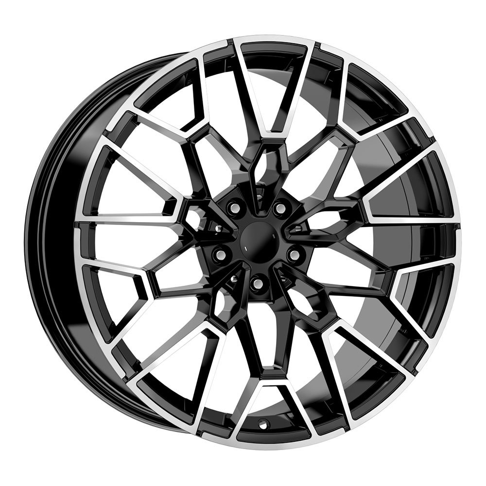 DY Jant DY165 9.5x19 5x120 ET40 CB72.6 Black Diamond 19 inç Jant Takımı (4 Adet)