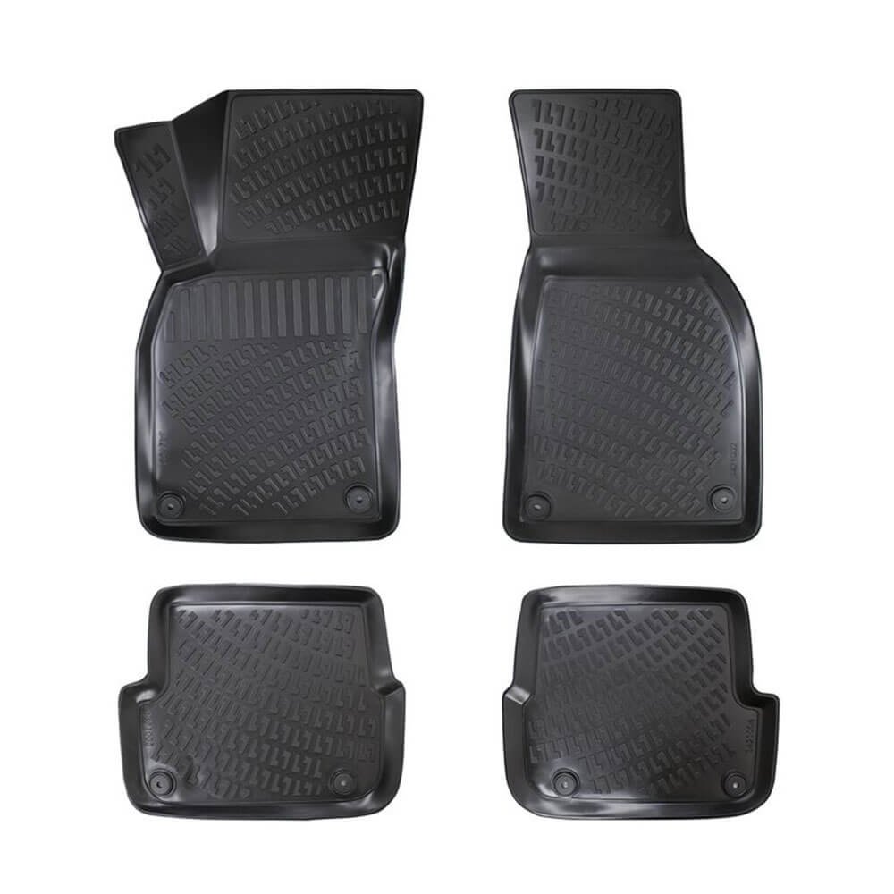 Rizline Audi A6 2004-2011 Uyumlu 3D Havuzlu Paspas Siyah