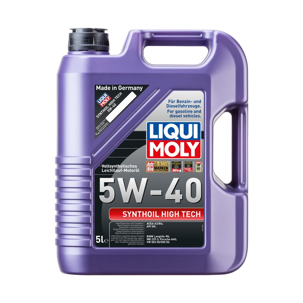 Liqui Moly Synthoil High Tech 5W-40 Motor Yağı 5 Litre