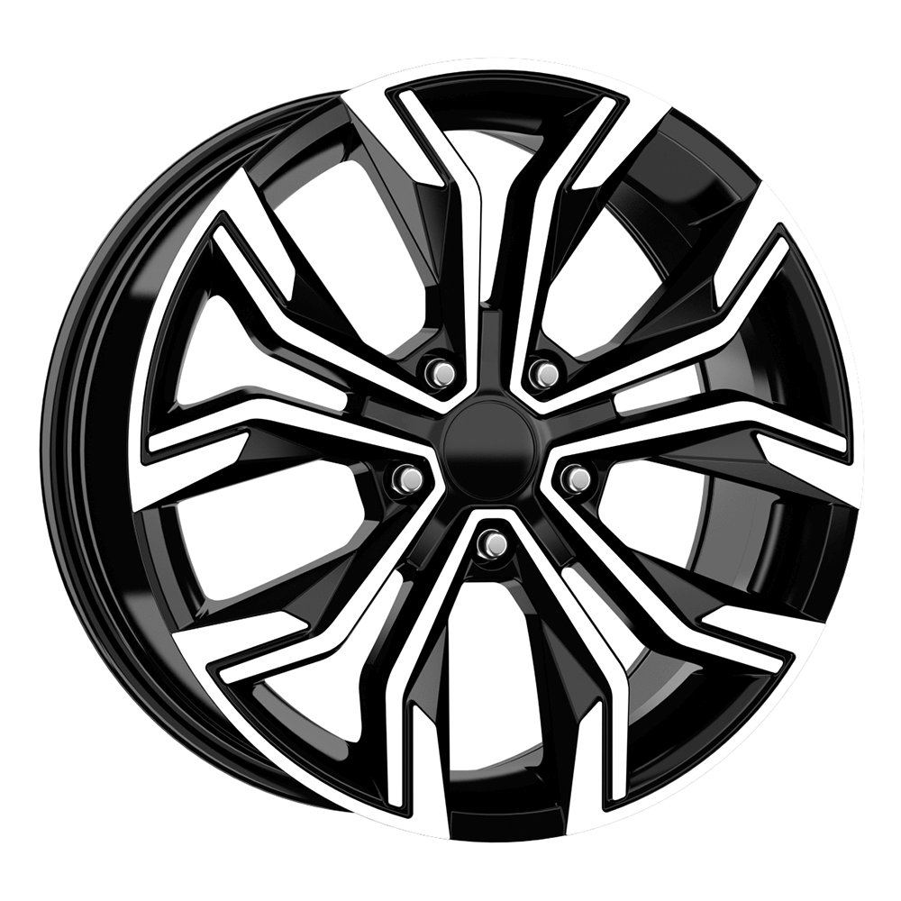 DY Jant DY666 6.5x16 5x114 ET40 CB66.1 Black Diamond 16 inç Jant Takımı (4 Adet)