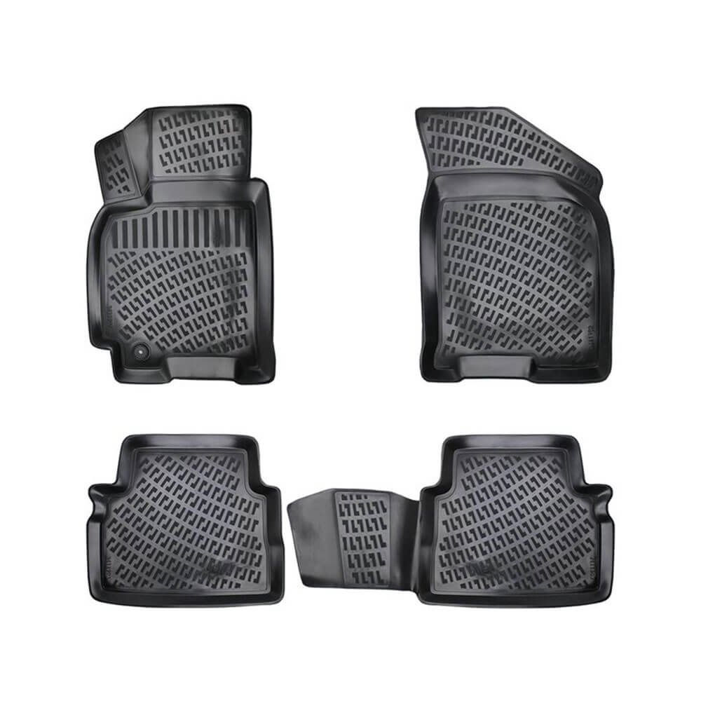 Rizline Chevrolet Lacetti 2002-2009 Uyumlu 3D Havuzlu Paspas Siyah