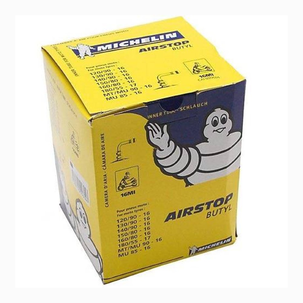 Michelin Airstop 16MI Motosiklet İç Lastik L Supap 140/90-16 (L Supap)