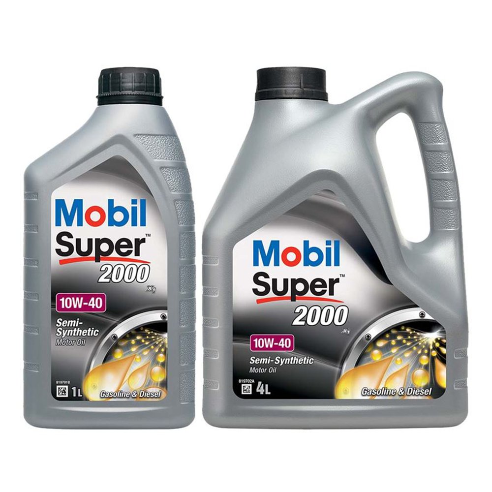 Mobil Super 2000 X1 10W-40 Yarı Sentetik Motor Yağı 5 Litre