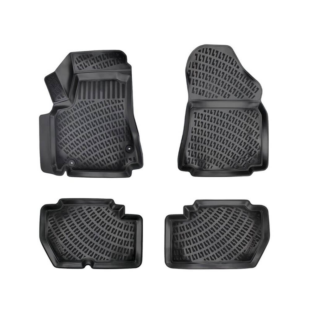 Rizline Citroen Berlingo 2008-2019 Uyumlu 3D Havuzlu Paspas Siyah