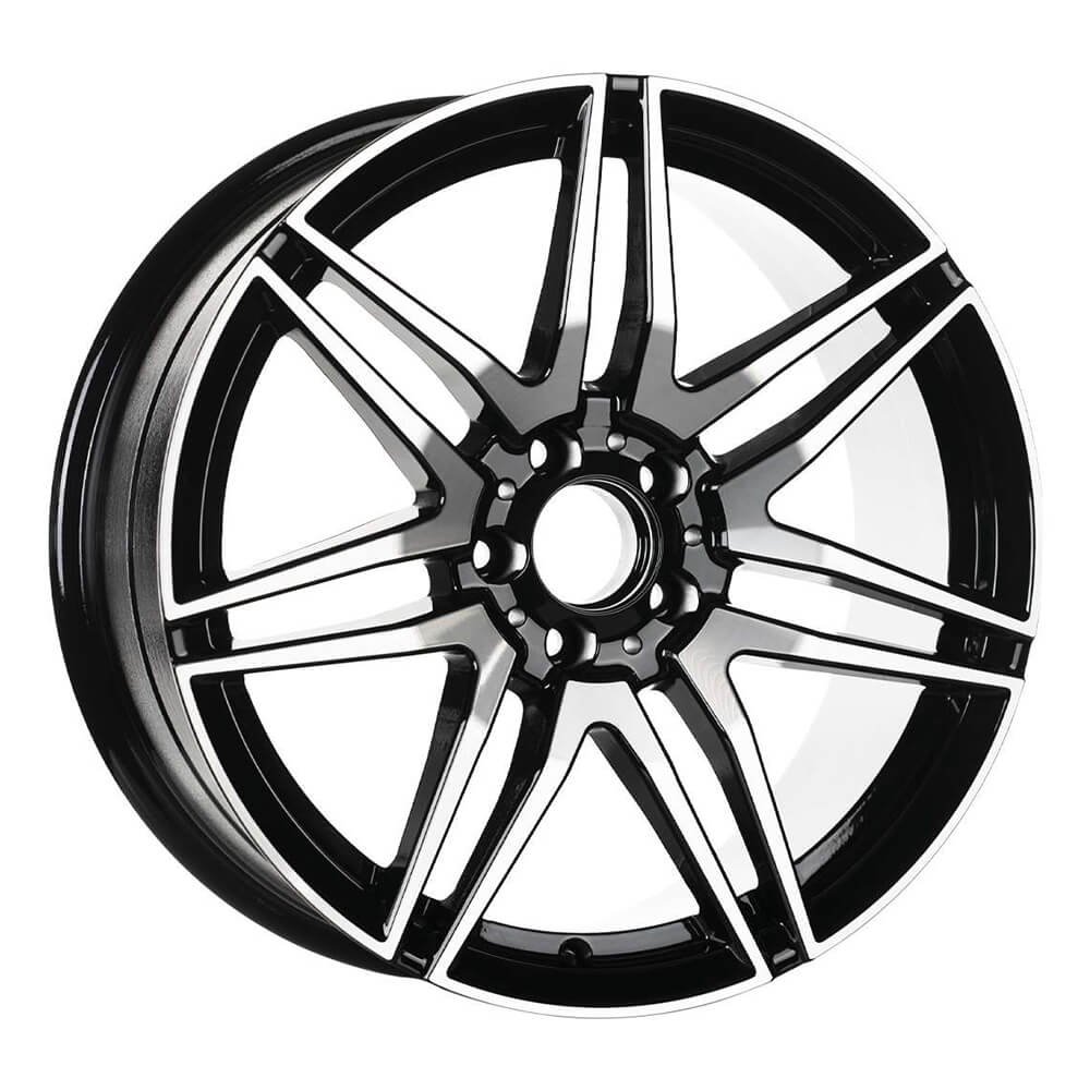EMR A361-05 9.0x19 5x112 ET48 CB66.6 Black Diamond 19 inç Jant Takımı (4 Adet)