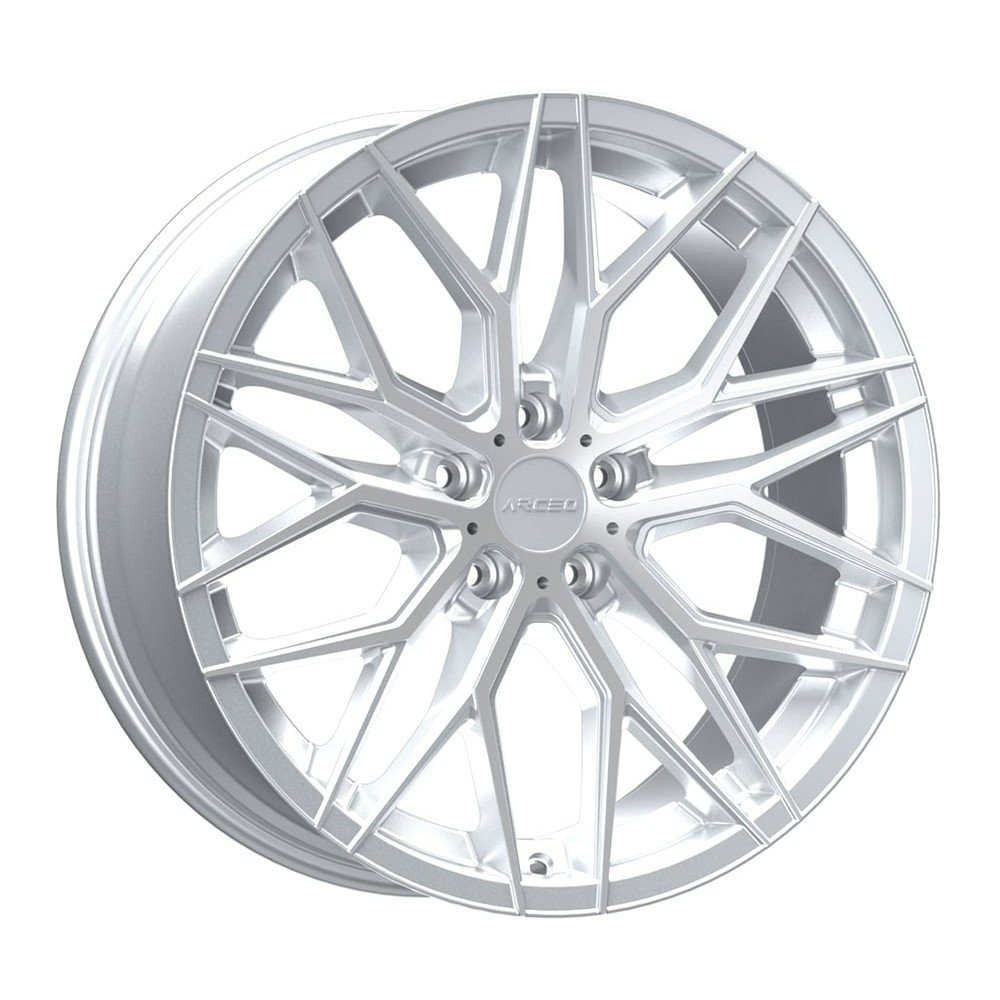 Arceo Valencia 19141-25 8.5x19 5x120 ET33 CB72.6 Silver Diamond 19 inç Jant Takımı (4 Adet)