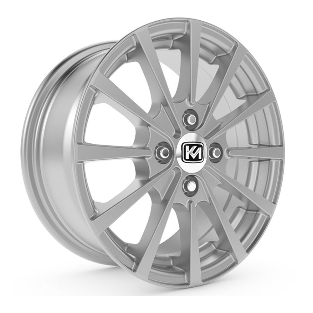 Kormetal KM214 Avar 6.0x14 4x100 ET34 CB67.2 Sparkle Silver 14 inç Jant Takımı (4 Adet)