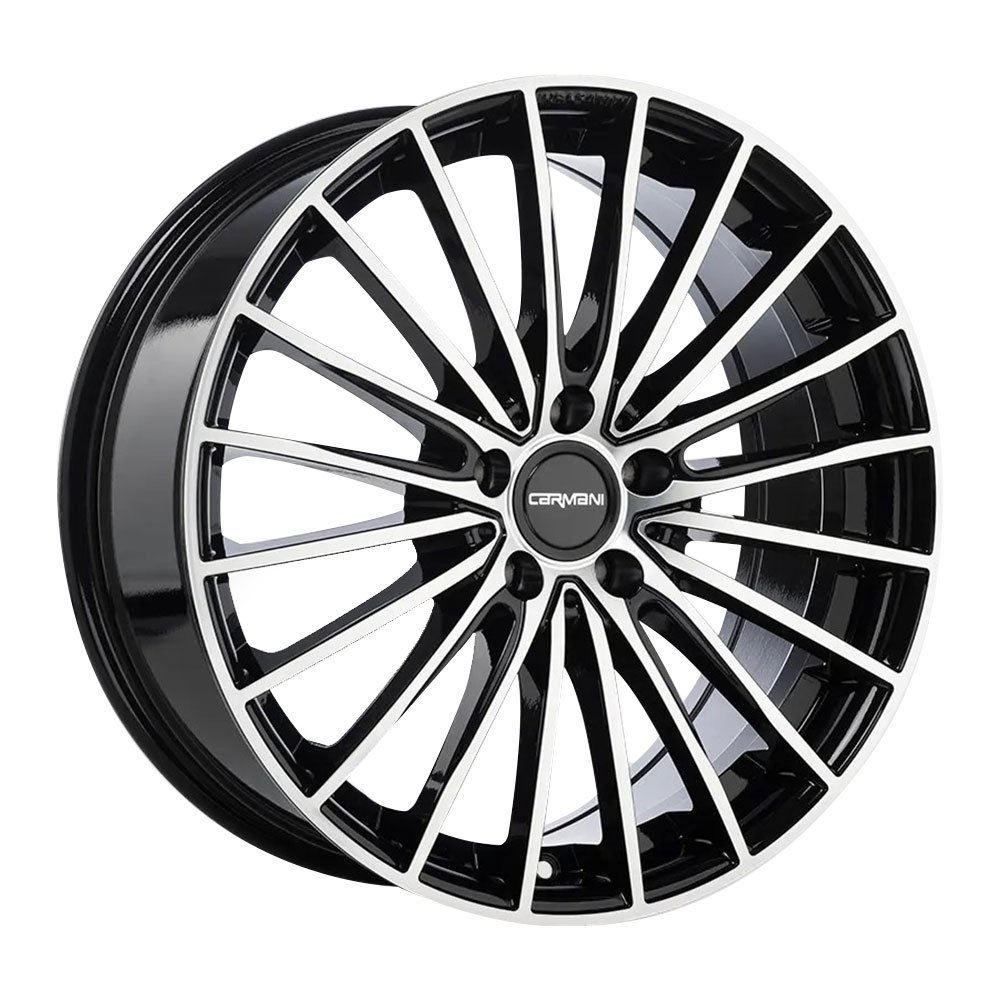 Dy Jant CA24 8.0x19 5x112 ET30 CB66.7 Black Diamond 19 inç Jant Takımı (4 Adet)